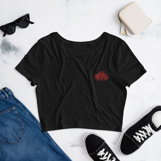 Rock Hill Brewing Embroidered Cropped Tee