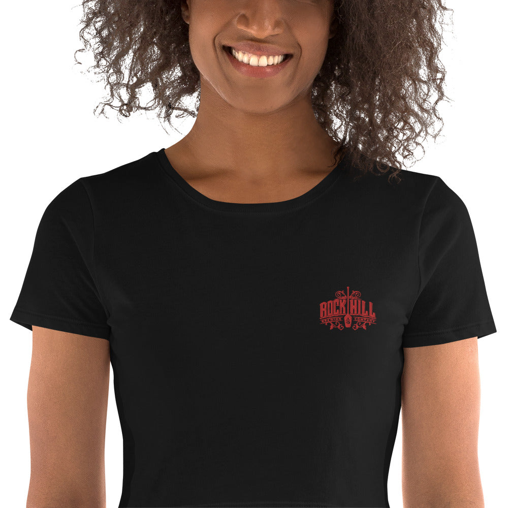 Rock Hill Brewing Embroidered Cropped Tee